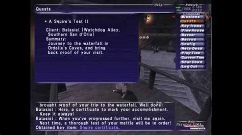 ffxi pld unlock quest.